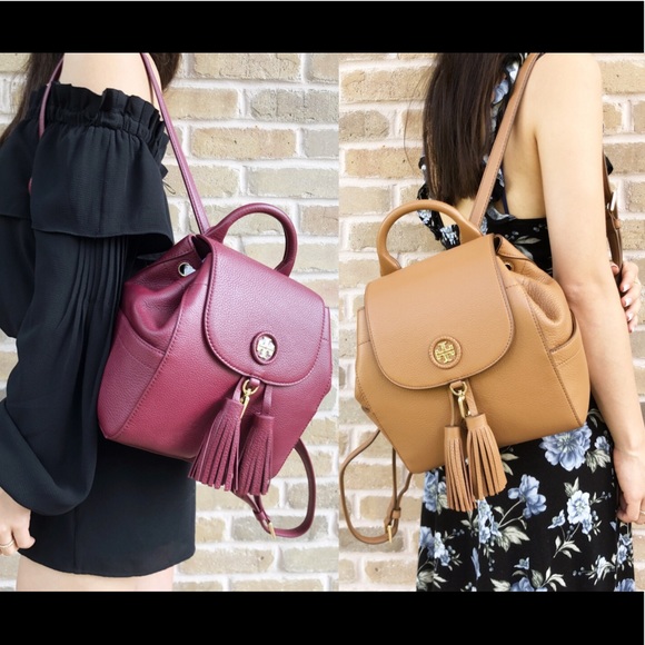 tory burch whipstitch backpack